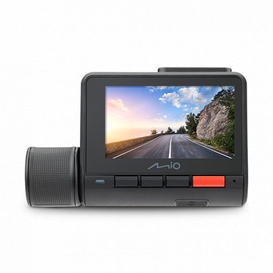 Vaizdo registratorius Mio MiVue 955WD | 4K |Rear camera | HDR | Wi-Fi | GPS | Parking Mode | Speedcam alert | ADAS | Voice control