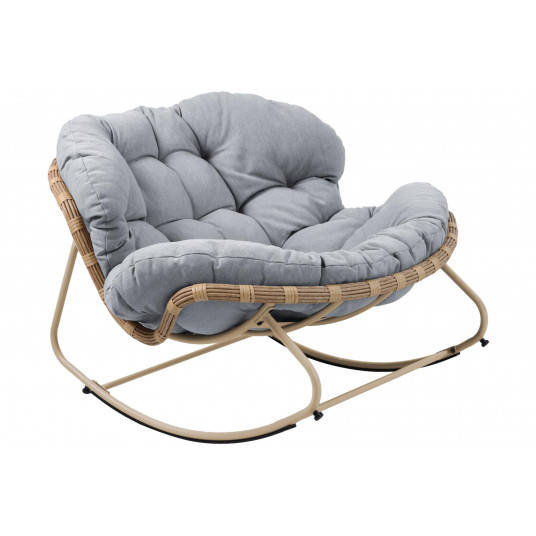 Krėslas Palermo Beige / Pilkas