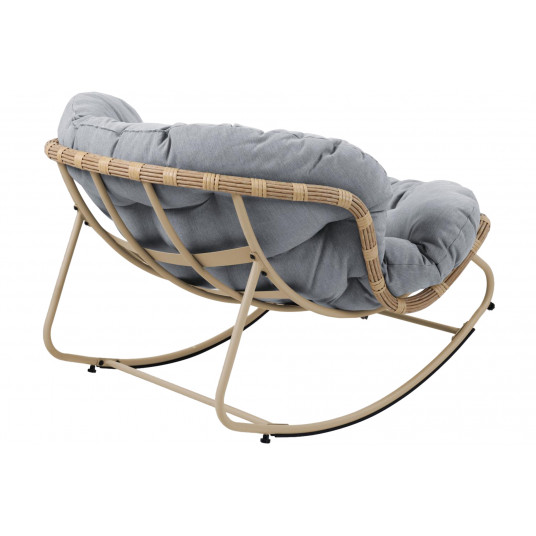 Krėslas Palermo Beige / Pilkas