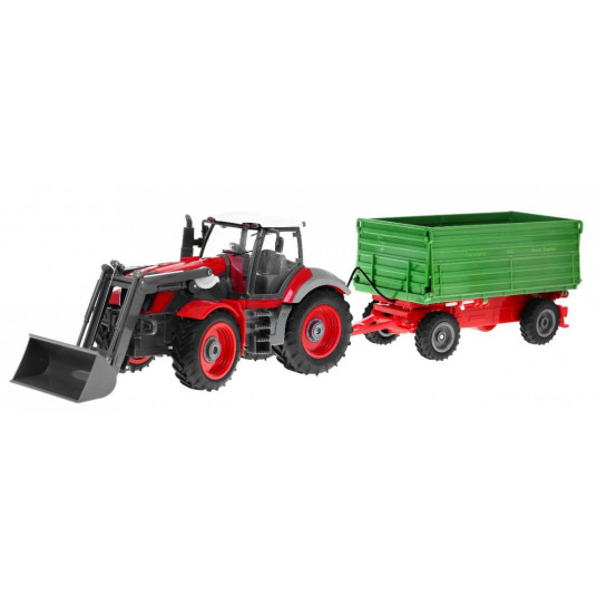 RoGer R/C Žaislinis traktorius su priekaba