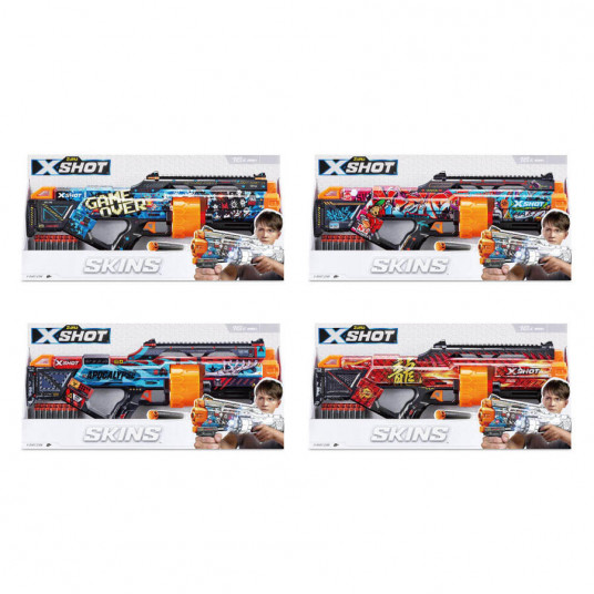 XSHOT žaislinis pistoletas Skins Last Stand Ghost 16vnt., 36693(3658P)