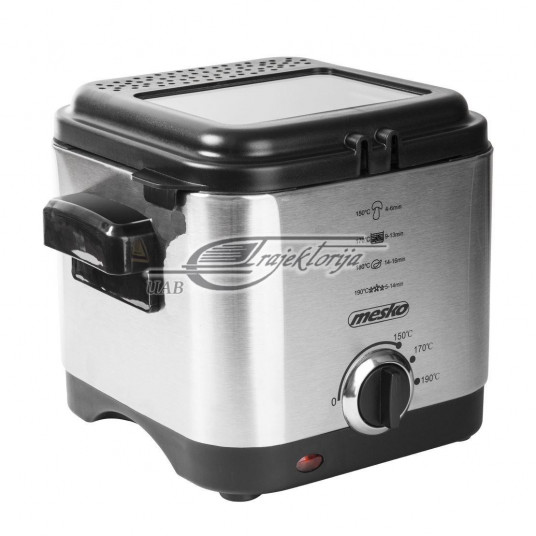 Gruzdintuvė MESKO MS 4910 (1,5 l, 0,5 kg, 900 W, sidabro spalvos)
