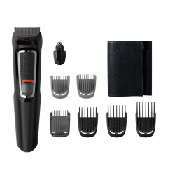 Philips MULTIGROOM Series 3000 8 įrankiai, „aštuoni viename“, veidui ir plaukams
