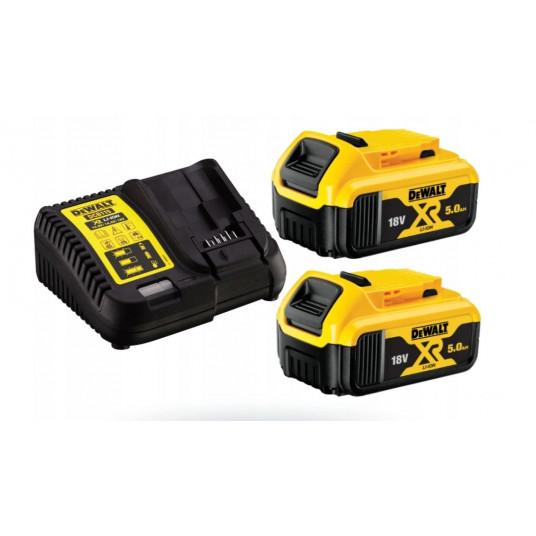 DEWALT DCS570P2-QW Nešiojamasis diskinis pjūklas 18,4 cm Geltona 5500 RPM