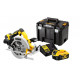 DEWALT DCS570P2-QW Nešiojamasis diskinis pjūklas 18,4 cm Geltona 5500 RPM