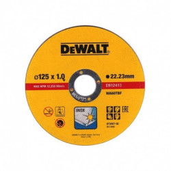 DEWALT METAL SHIELD 125x1,0mm / 10 vnt.