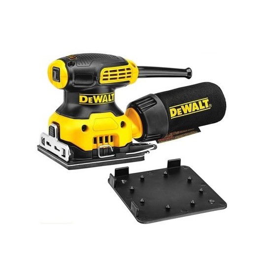 DEWALT DWE6411 Nešiojamasis šlifuoklis Orbitinis šlifuoklis Juoda, Geltona 14000 OPM