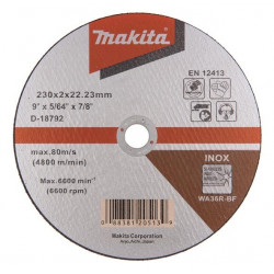 Pjovimo diskas Makita D-18792, 230 x 2 x 22.23 mm