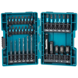 Antgalių rinkinys Makita B-66896, 33 vnt.