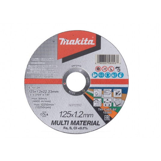 DISKAS PJOVIMO UNIVERSALUS 125X1.2X22.23
