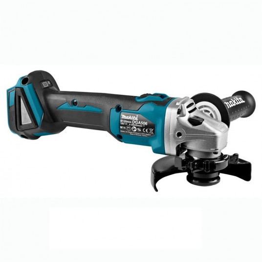 Akumuliatorinis kampinis šlifuoklis DGA506Z 18V, 125mm
