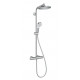 Dušo komplektas su termostatiniu maišytuvu Hansgrohe Crometta 26781000, chromo