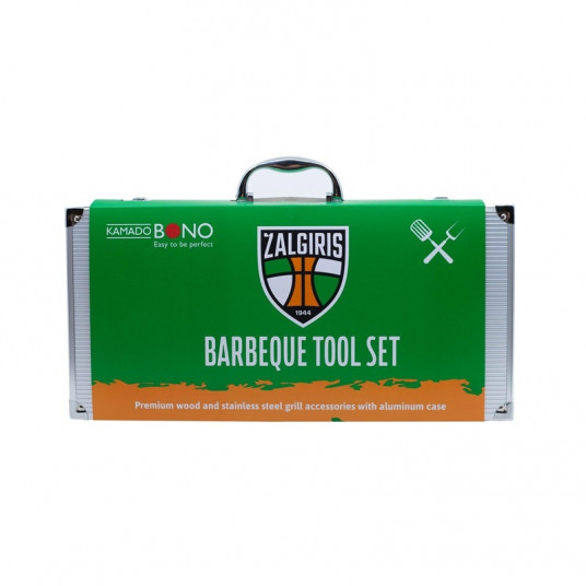 Grilio įrankių komplektas Kamado Bono Žalgiris Toolset