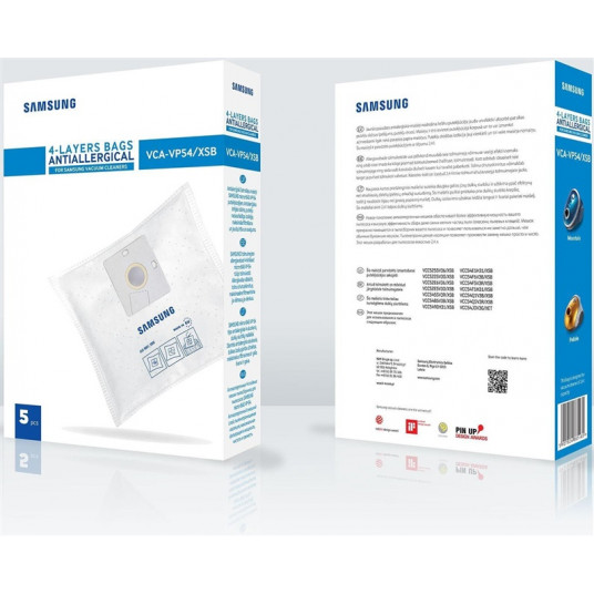 Dulkių siurblio maišeliai Samsung Mikro VCA-VP54/XSB,5 vnt.