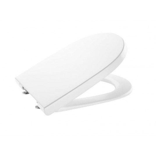 Unitazo dangtis Roca Gap Round compact, balta, 35.7 cm x 41.9 cm