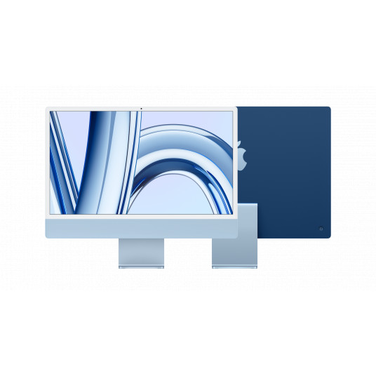 iMac 24” 4.5K Retina, Apple M3 8C CPU, 10C GPU/8GB/256GB SSD/Blue/SWE