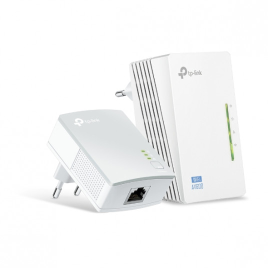 TP-LINK maitinimo linijos adapterių rinkinys TL-WPA4220 KIT 10/100 Mbit/s, Ethernet LAN (RJ-45) prievadai 2, 802.11n, 2.4GHz, Wi-Fi duomenų perdavimo sparta (maks.) 300 Mbit/s