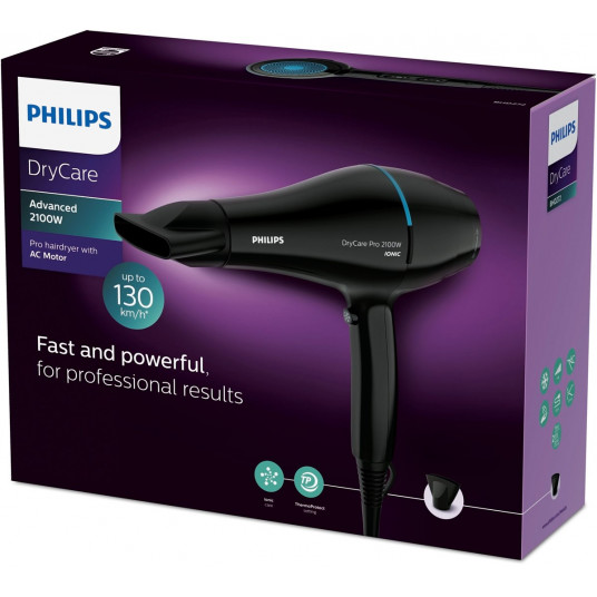Plaukų džiovintuvas Philips DryCare Galingas KS variklis, 2100 W galia, „Pro“ 
