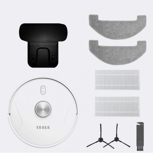 Plaunantis dulkių siurblys robotas TESLA RoboStar iQ700