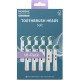 Dantų šepetėlio antgaliai Nordic Quality tinka Oral-B®, Standard Soft, 10 vnt. / 2270014