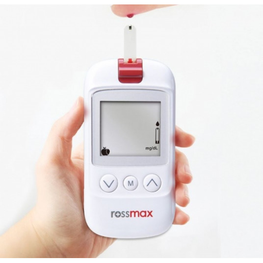 Gliukozės kiekio matavimo prietaisas Rossmax HS200 BT