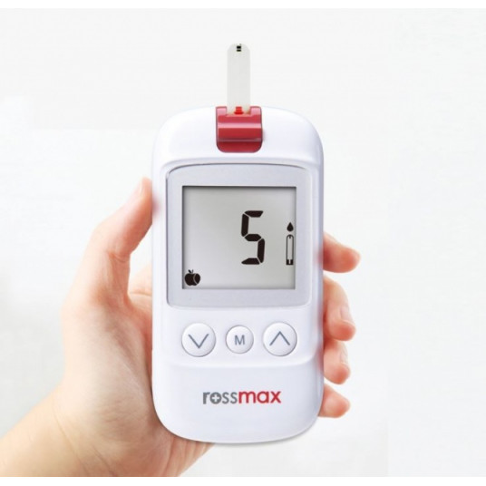 Gliukozės kiekio matavimo prietaisas Rossmax HS200 BT