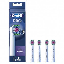 Dantų šepetėlio antgaliai Oral-B Pro 3D White, 4 vnt.