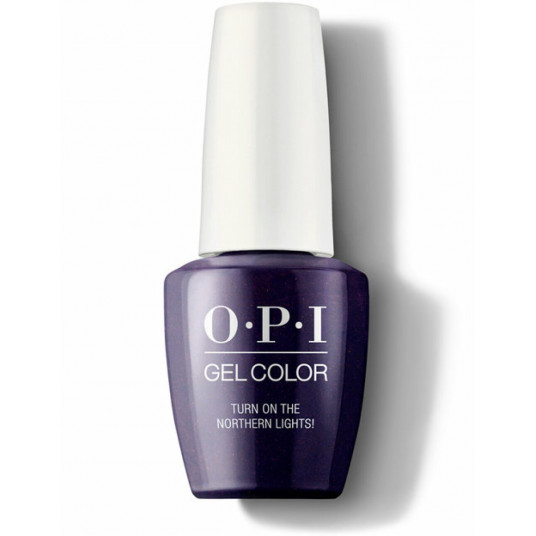 Opi, Gel Color, Semi-Permanent Nail Polish, GC I57, Turn On the Northern Lights!, 15 ml