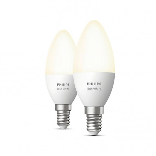 Philips Hue Soft-šiltas 5,5W B39 E14 2vnt