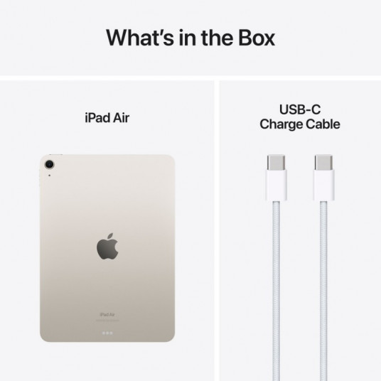 Planšetė Apple iPad Air 11" M2 Wi-Fi 128GB Starlight MUWE3HC/A