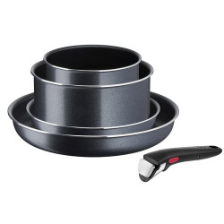 Tefal - Virtuvės indų rinkinys INGENIO XL FORCE su titano paviršiumi 5 vnt.