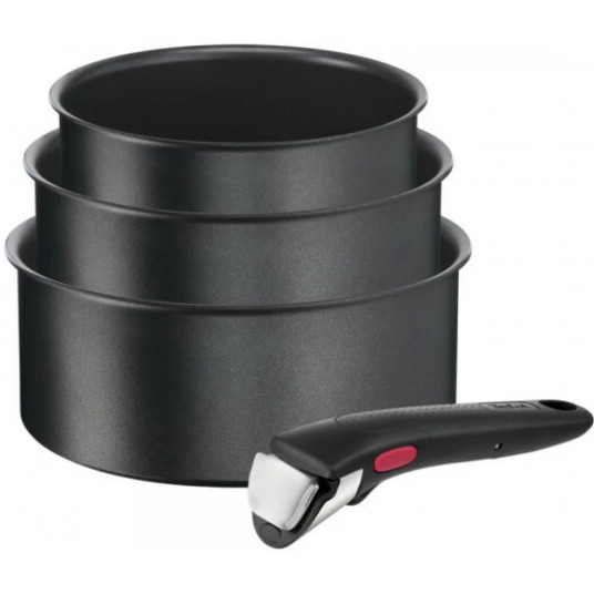 Puodų rinkinys Tefal L7629002 Ingenio Daily Chef, 4 dalys +rankena
