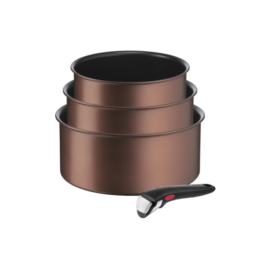 Puodų rinkinys Tefal L7659442 Ingenio Resource, 4-piece, 16/18/20 cm