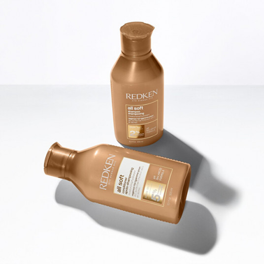 Redken - Raminamasis šampūnas sausiems ir lūžinėjantiems plaukams All Soft (Shampoo) - 300 ml - nauja pakuotė