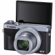 Canon PowerShot G7X Mark III sidabrinis