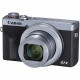Canon PowerShot G7X Mark III sidabrinis
