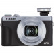 Canon PowerShot G7X Mark III sidabrinis