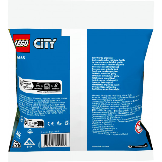 LEGO® 30665 CITY Susitikimas su gorilos mažyliu
