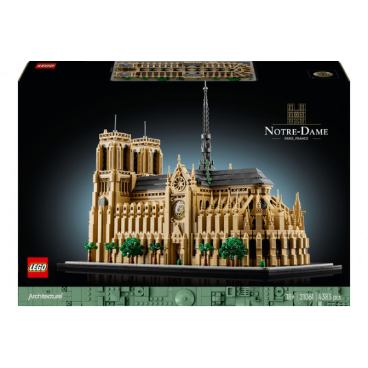 LEGO® 21061 Architecture Paryžiaus Notre-Dame