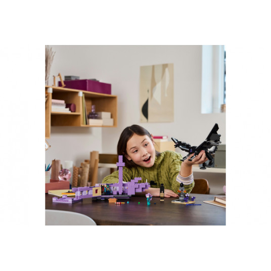 LEGO® 21264 Minecraft Enderio drakonas ir Pabaigos laivas