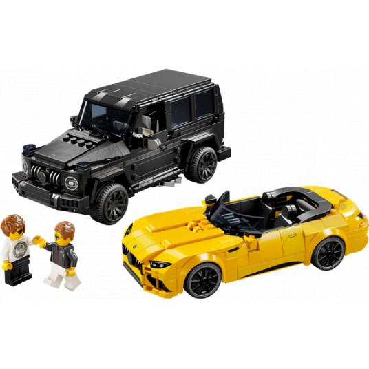 LEGO® 76924 Speed Champions Automobiliai Mercedes-AMG G 63 ir Mercedes-AMG SL 63