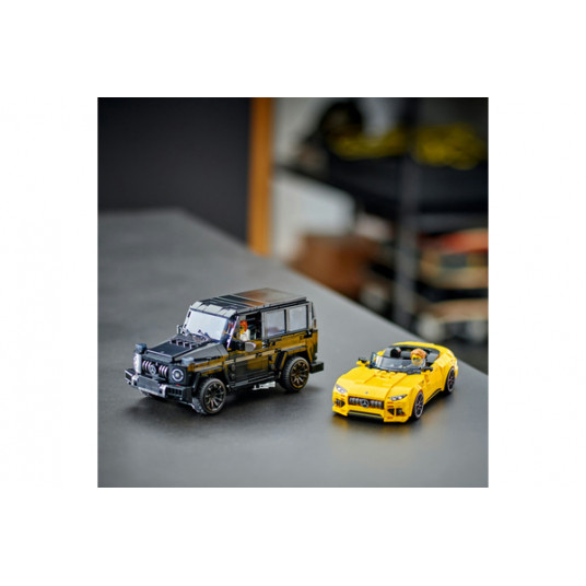 LEGO® 76924 Speed Champions Automobiliai Mercedes-AMG G 63 ir Mercedes-AMG SL 63