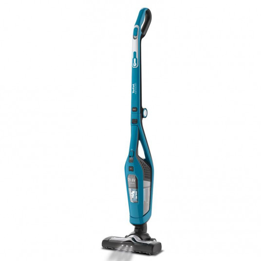 Stick Dulkių siurblys Tefal Dual Force 2in1 mėlynas, 21,6V, sulankstomas