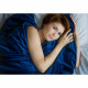 Sunkios antklodės užvalkalas GRAVITY BLANKET®, 150x220 cm (mėlyna) / 1 kg