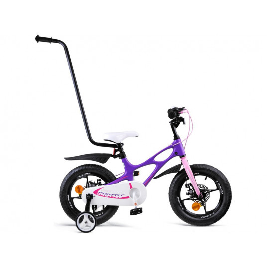 Vaikiškas dviratis RoyalBaby Bicycle 14 "Space Shuttle + RB14-22 pusher