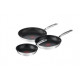 Tefal Duetto+ 05IW keptuvių ir puodų rinkinys 3 vnt