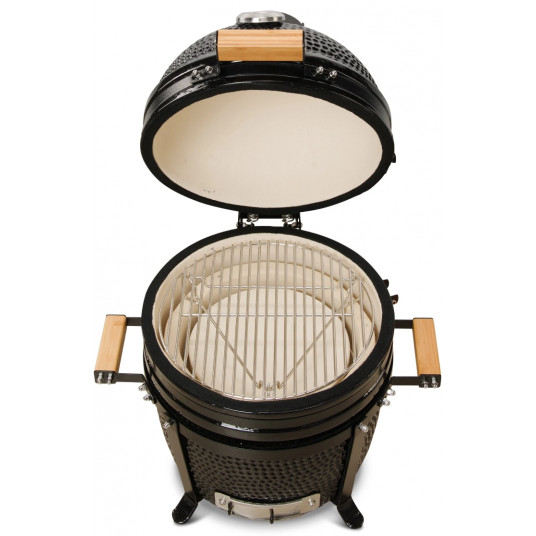 Kepsninė (Grilis) Kamado Bono Minimo juoda 40 cm