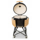 Kepsninė (Grilis) Kamado Bono Grande juoda 59 cm