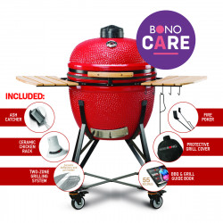 Kepsninė (Grilis) Kamado Bono Grande Limited Raudona 64 cm