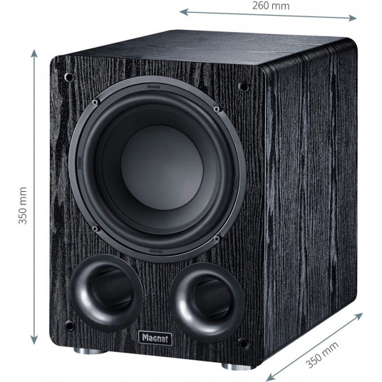 Magnat Alpha RS8 Aktyvus žemų dažnių garsiakalbis 80 W Juoda